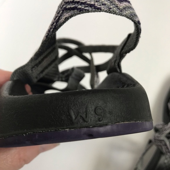 Women’s Chaco Z / Cloud X2 Purple and Gray Sandal 9 - Picture 10 of 11